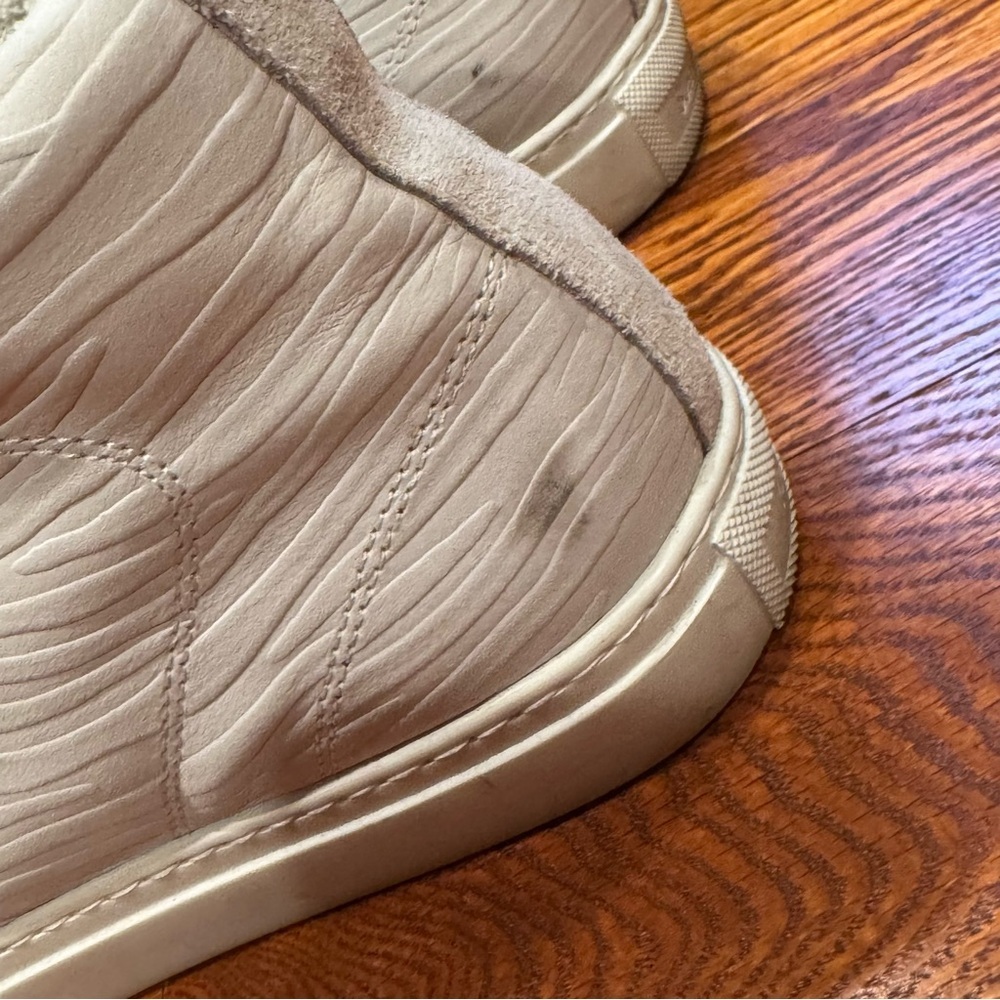 P448 Star White Zebra‎ Hightop Sneaker size EU 39 US 9 EUC - Picture 10 of 11